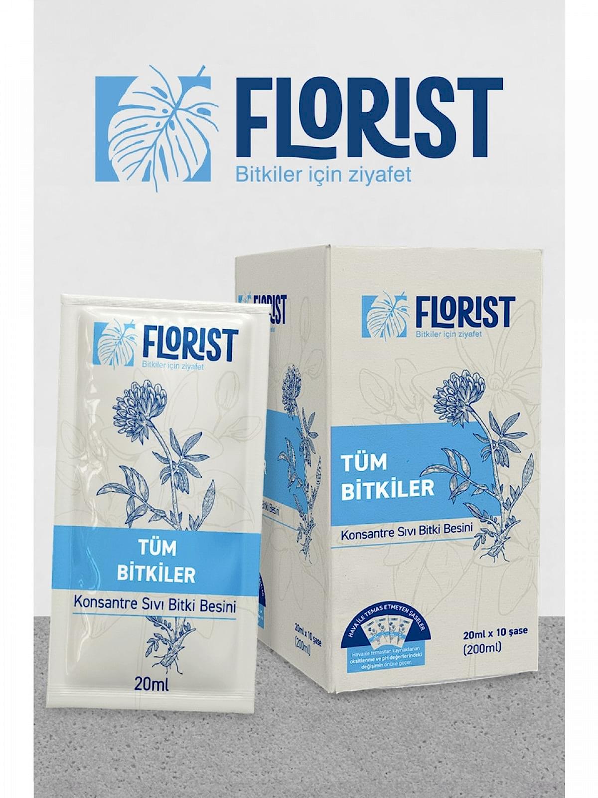 Florist Tüm Bitkiler Genel Kullanım Bitki Besini