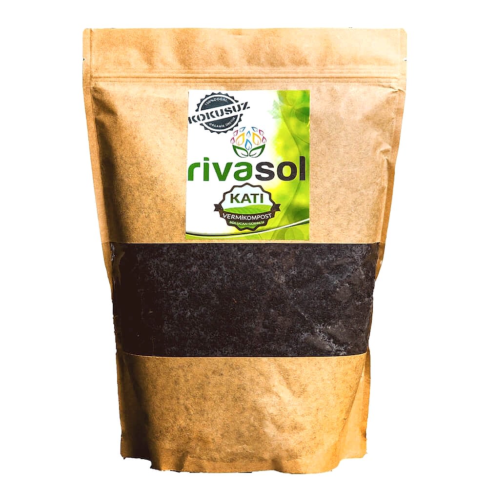 Rivasol 1 Kg Doğal Solucan Gübresi Kraft Paket
