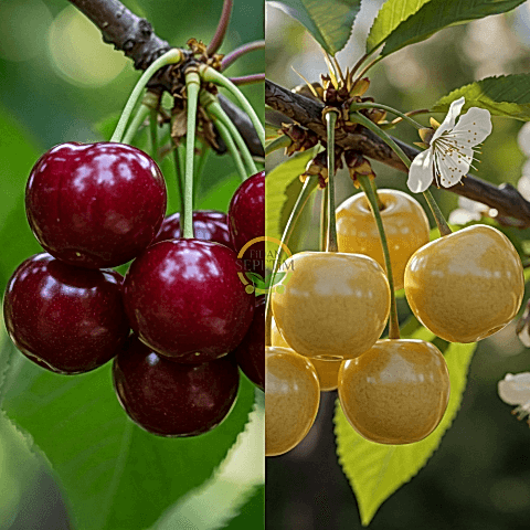 2 Çeşit Kiraz Fidanı Paketi