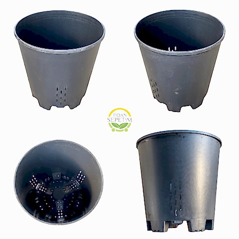 5 Adet Yaban Mersini Yetiştirme Saksısı 45 Litre