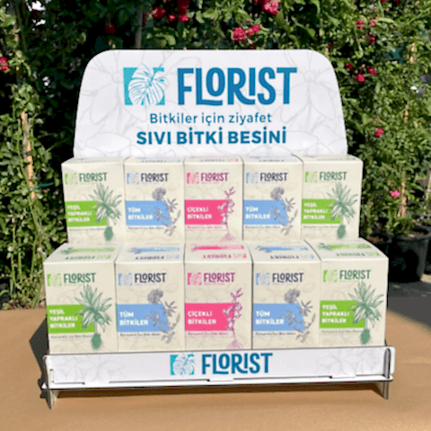 Florist Çiçekli Bitkiler Sıvı Konsantre Bitki Besini