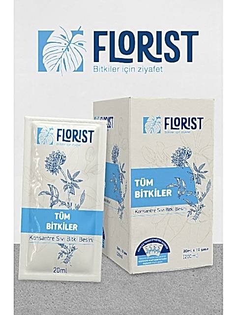 Florist Tüm Bitkiler Genel Kullanım Bitki Besini