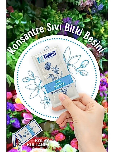 Florist Tüm Bitkiler Genel Kullanım Bitki Besini