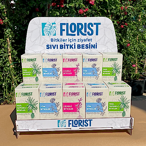 Florist Yeşil Yapraklı Bitkiler Sıvı Konsantre Bitki Besini