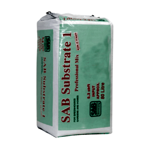 Gartengold Sab Substrate 1 Ithal Torf - 80 Litre 0-40 Mm