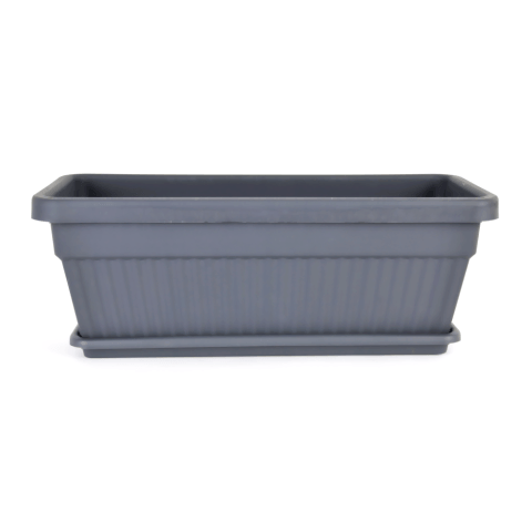 Kemer Bahçe Saksı 22 Litre - Antrasit Renk