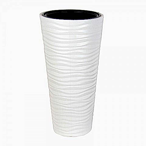 Kumsal Vazo Saksı 13,7 LT - Beyaz Renk