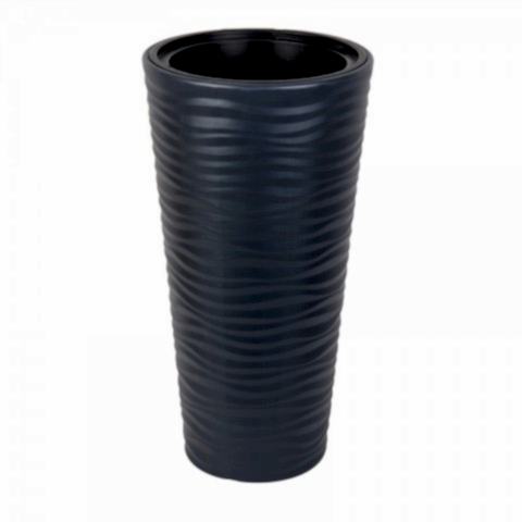 Kumsal Vazo Saksı 5,5 LT - Antrasit Renk