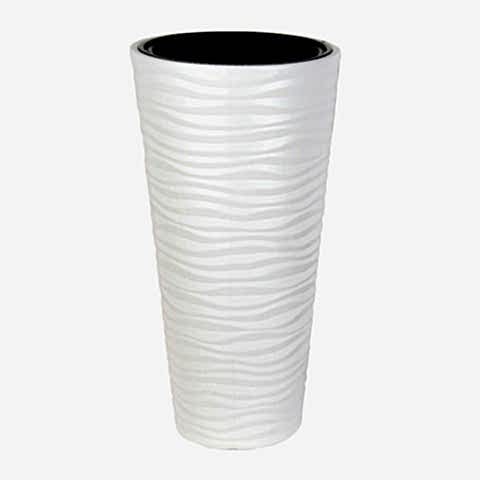 Kumsal Vazo Saksı 5,5 LT - Beyaz Renk