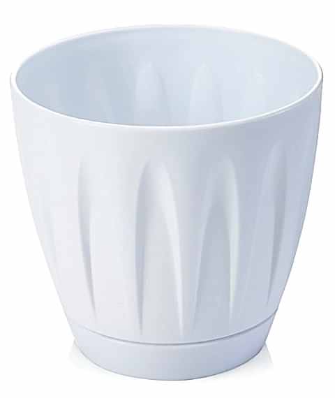 Papatya Saksı 22 Litre - Beyaz Renk