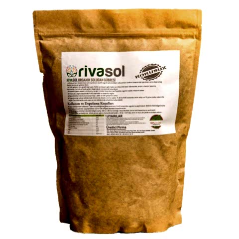 Rivasol 1 Kg Doğal Solucan Gübresi Kraft Paket