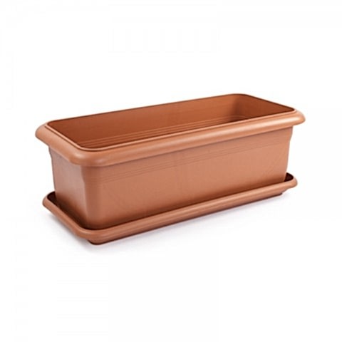 Villa Bahçe Saksı 62 LT - Kiremit Renk