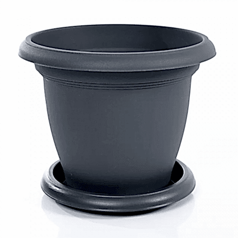 Villa Saksı 14 LT - Antrasit Renk